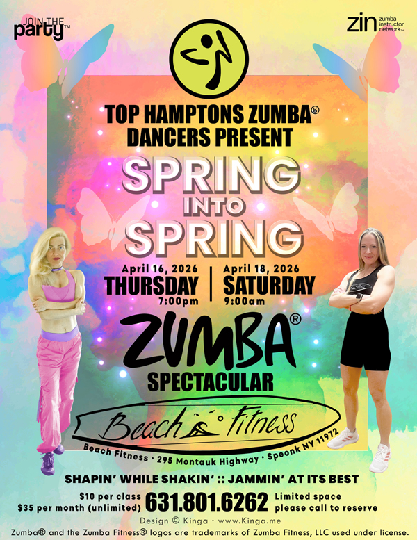 Top Hamptons Zumba Dancers Present Spring Into Spring 2026 Zumba Spectacular
